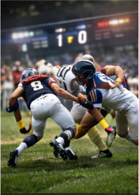Live football scoreboard and match update interface